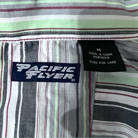 Multicolored Button Down - Picture 3 of 5